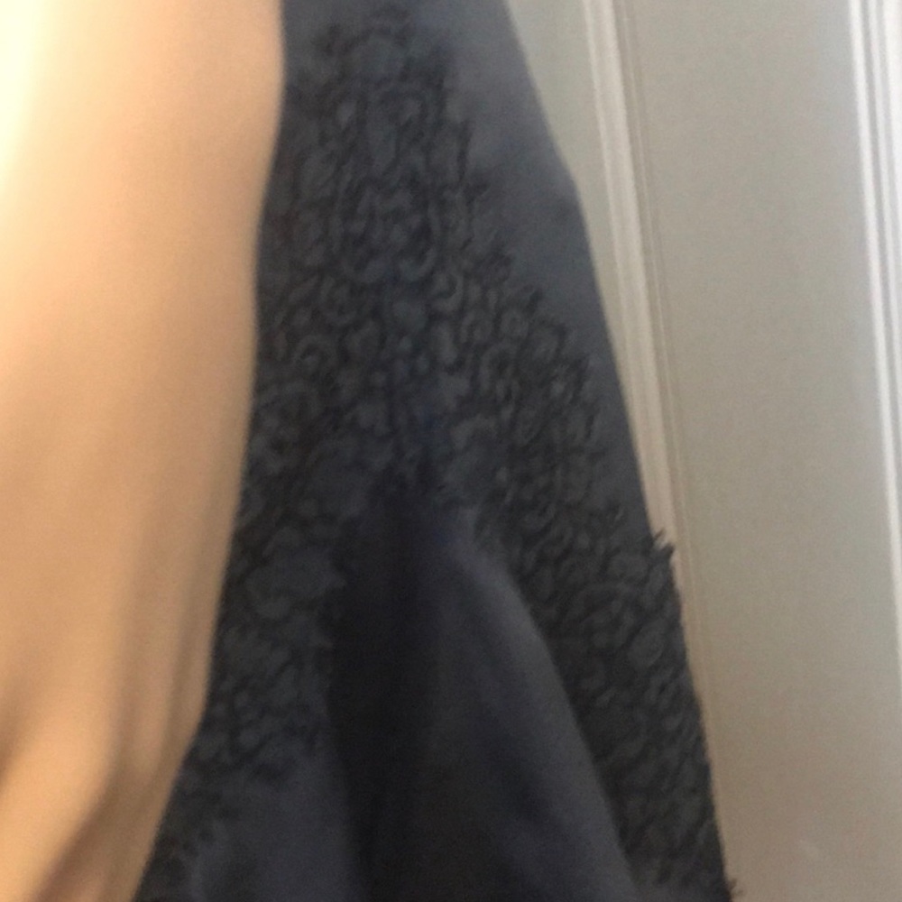 Banana Republic dark grey slip dress. Size 0 - Picture 3 of 5